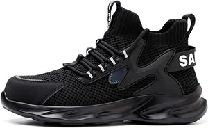 Anti smash breathable safety shoes