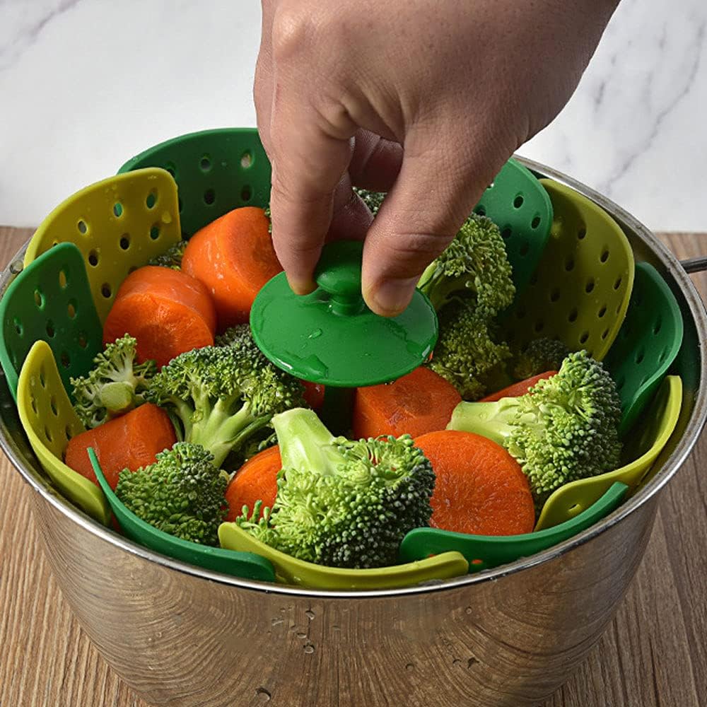 Lotus Plus Folding Steamer Basket