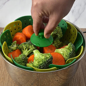 Lotus Plus Folding Steamer Basket