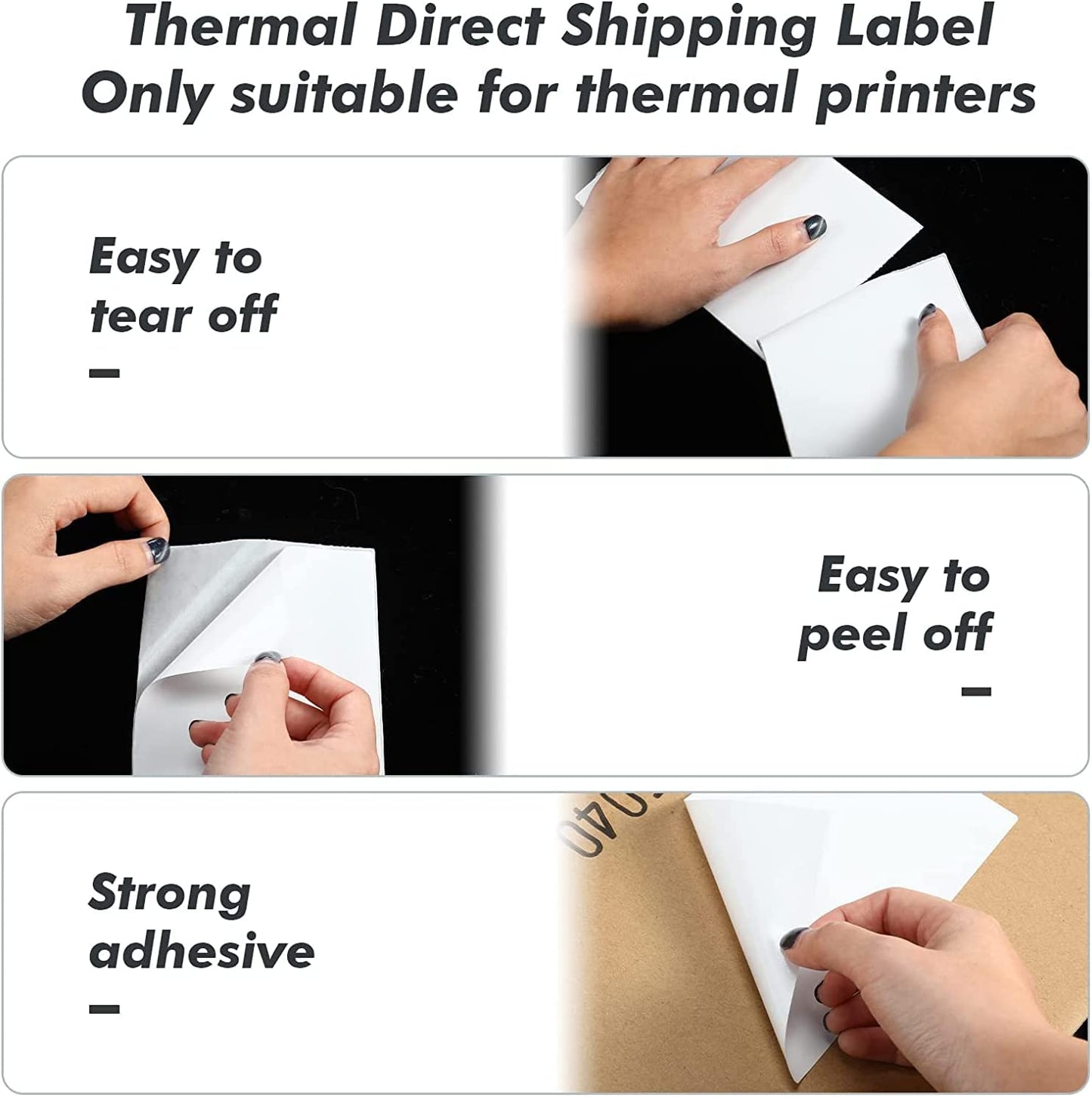Barcode Label Thermal Stickers