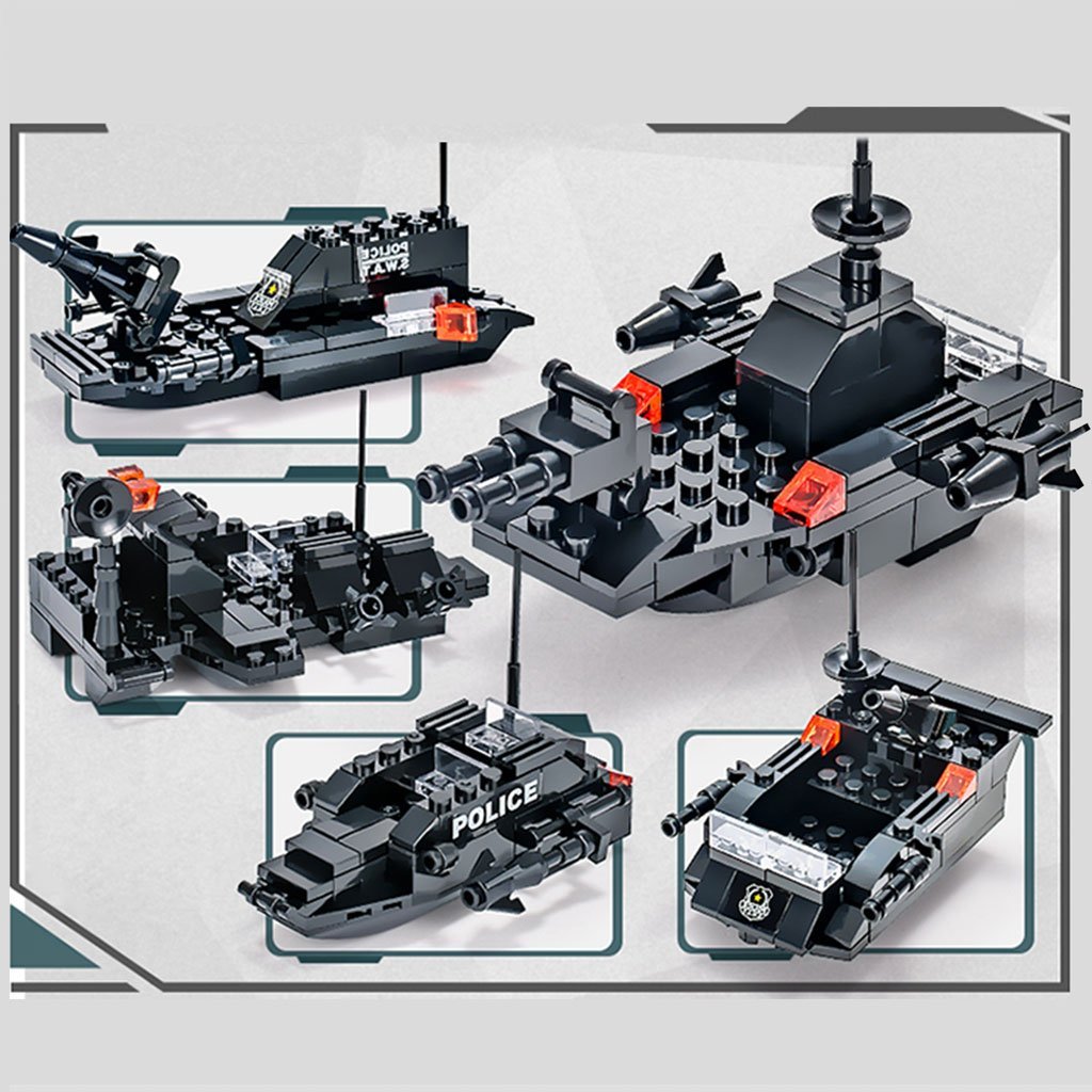 Compatible Blocks-SWAT Commando