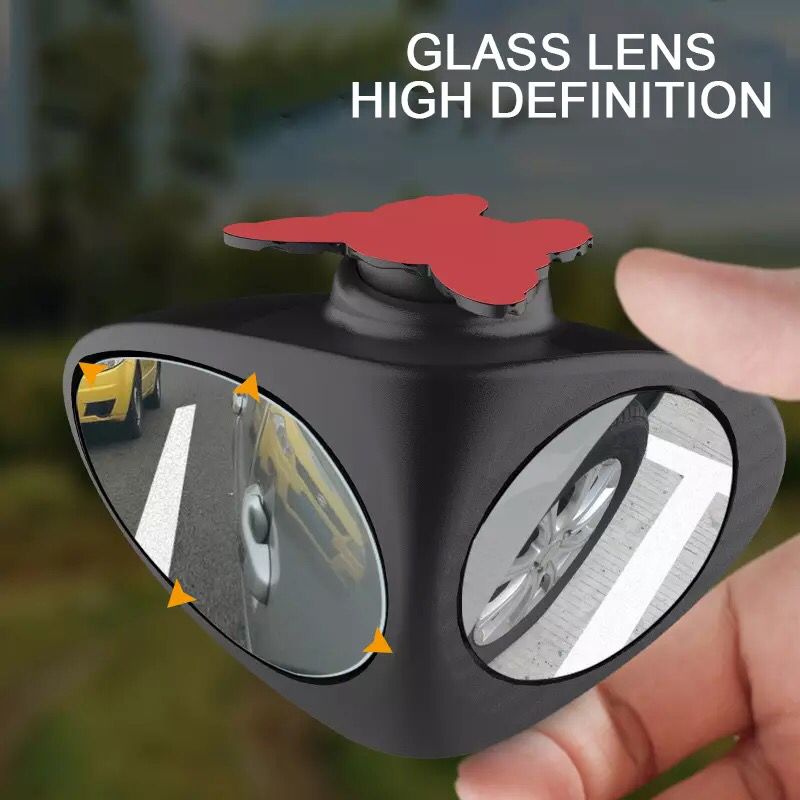 360 ° Rotation Car Blind Spot Mirror Wide Angle - Saadstore