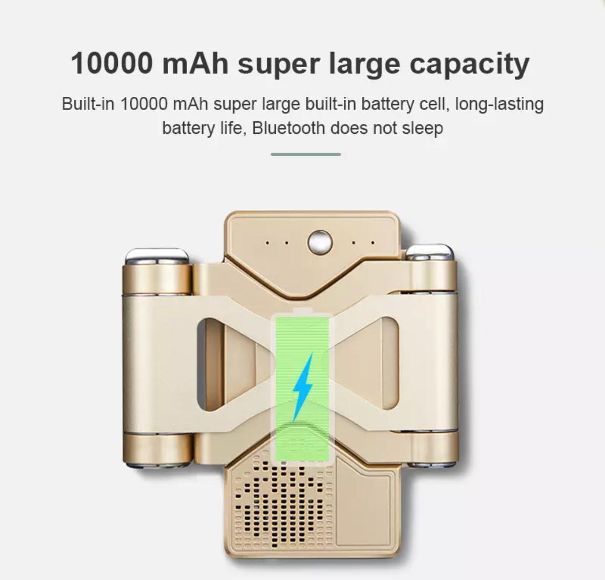 Power bank with mobile holder