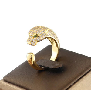 Jaguar Cuff Ring