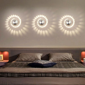 Aluminum LED Wall & ceiling  light lamp ( 3 PCS )