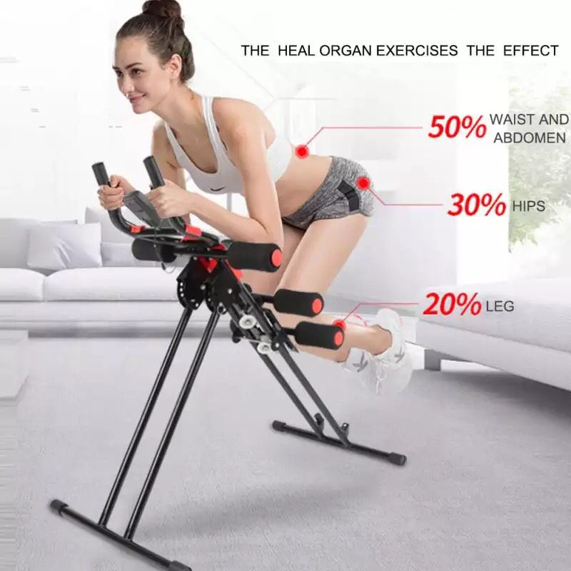 WAIST ABDOMEN MACHINE MUSCLE FITNESS EQUIPMENT