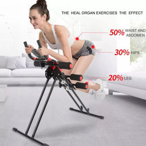 WAIST ABDOMEN MACHINE MUSCLE FITNESS EQUIPMENT