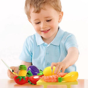 Cutting Play Food Toy for Kids Kitchen
