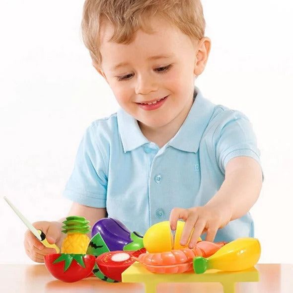 Cutting Play Food Toy for Kids Kitchen