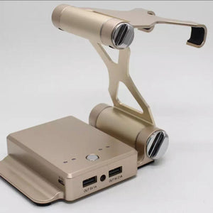 Power bank with mobile holder