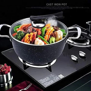 Kitchen Cookware Set (Black)