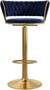 Luxury Pre-modern Simple Armrest Bar Chair