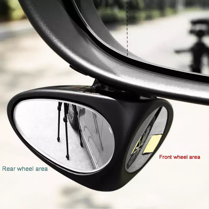 360 ° Rotation Car Blind Spot Mirror Wide Angle - Saadstore