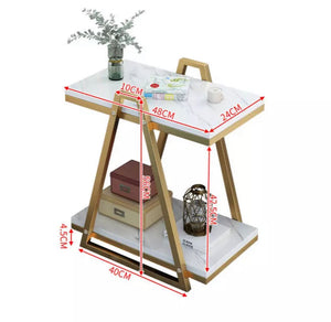 Luxury Double layer marble table