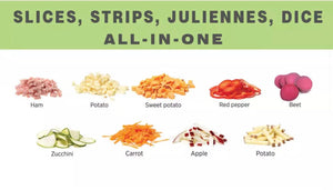 Multifaction vegetable slicer