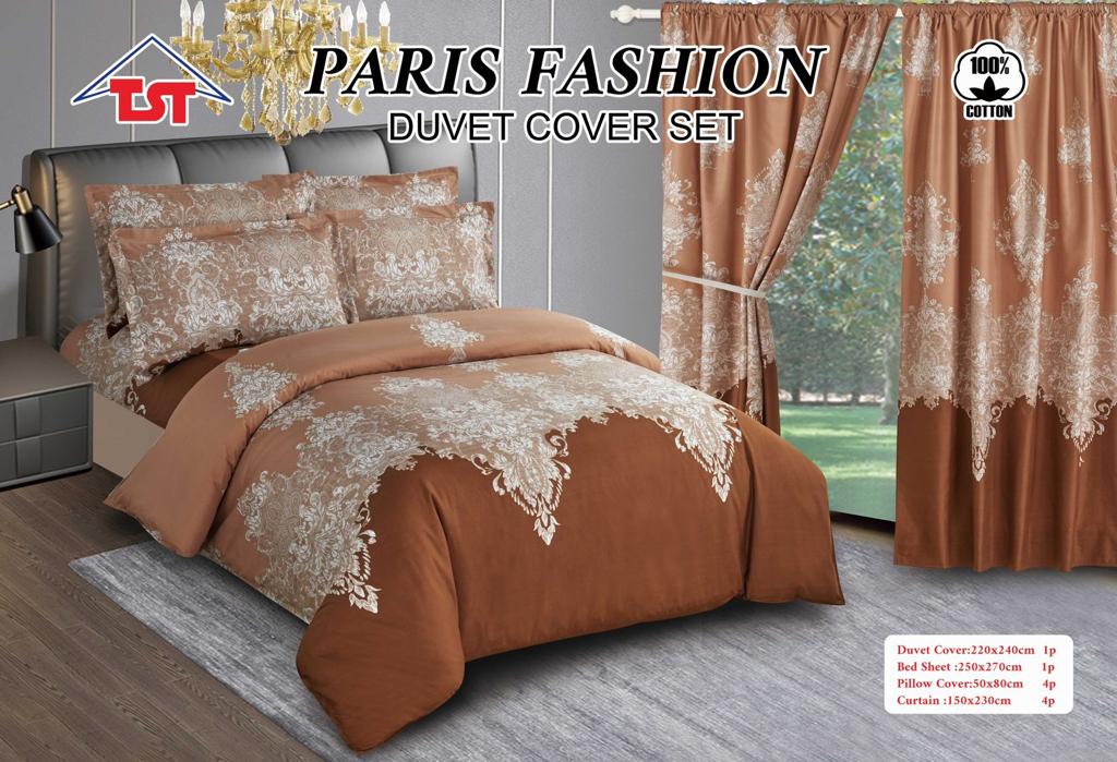 Turkish bedding Duvet Cover Set with Curtain | Turkish Bedsheet