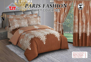 Turkish bedding Duvet Cover Set with Curtain | Turkish Bedsheet