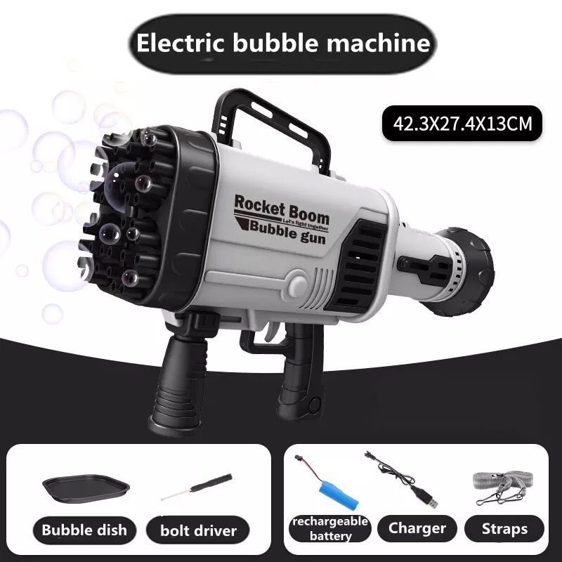 ROCKET LAUNCHER SHAPE BUBBLE MAKER