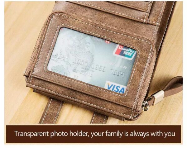 MULTIFUNCTION LARGE CAPACITY VINTAGE WALLET