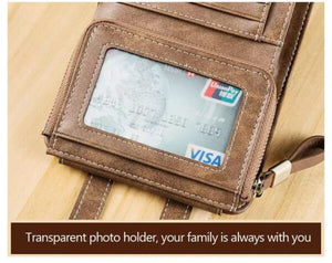 MULTIFUNCTION LARGE CAPACITY VINTAGE WALLET