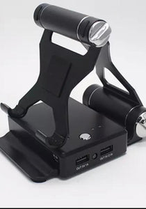 Power bank with mobile holder