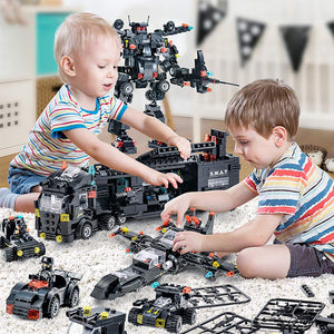 Compatible Blocks-SWAT Commando